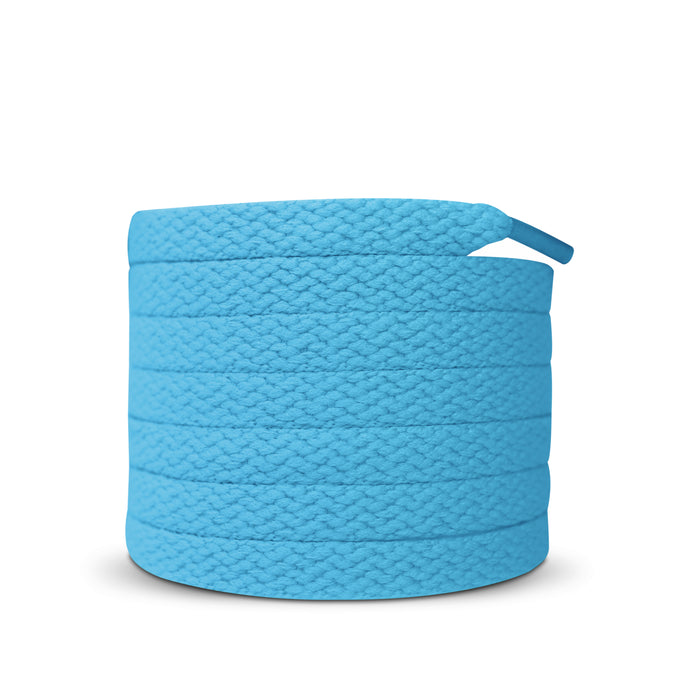 Jordan 1 Laces Basics Flat Thin - UNC Blue Laces