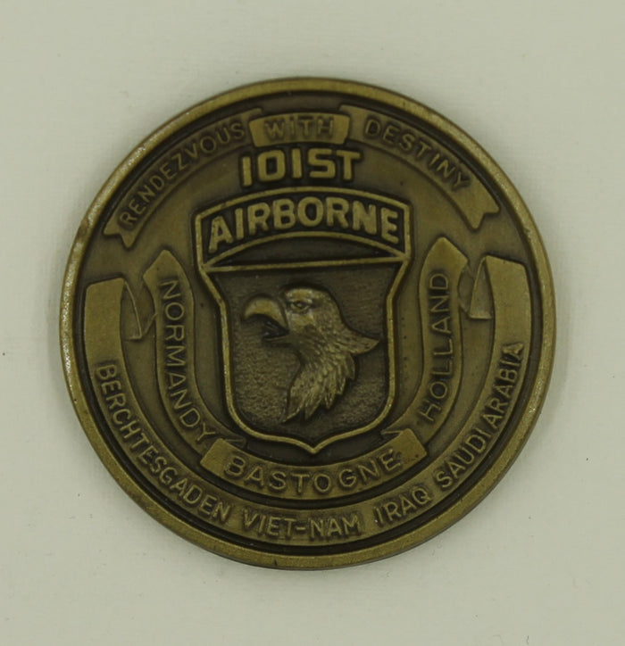 101st Airborne Divi 101st Aviation Reg 6th BN Desert Storm Army Challenge Coin