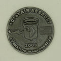 101st Airborne Division Operation Iraqi Freedom 2003 Army Challenge Coin