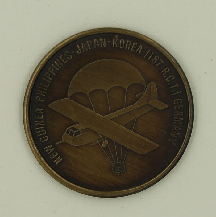 11th Airborne Division Association 36th Anniversary 1979 Army Challenge Coin