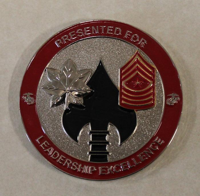 2D Marine Special Operations Battalion MARSOC Commander Challenge Coin