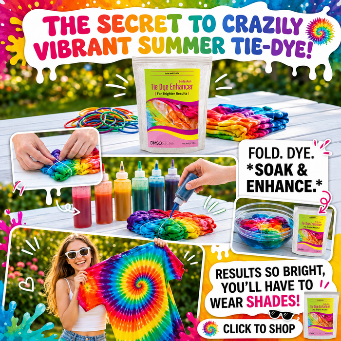 5 lb Soda Ash Sodium Carbonate  Tie Dye Enhancer, Vibrant Colors