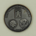 509th Parachute Infantry Regiment Charlie Company Army Challenge Coin