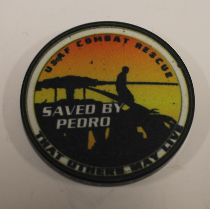 66th Rescue Squadron Pararescue PJ In Memory of our Fallen Brothers 66 AFSOC Air Force Poker Chip Challenge Coin