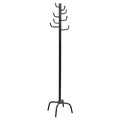 70" Metal Coat Hat Rack Clothes Hooks Hanger