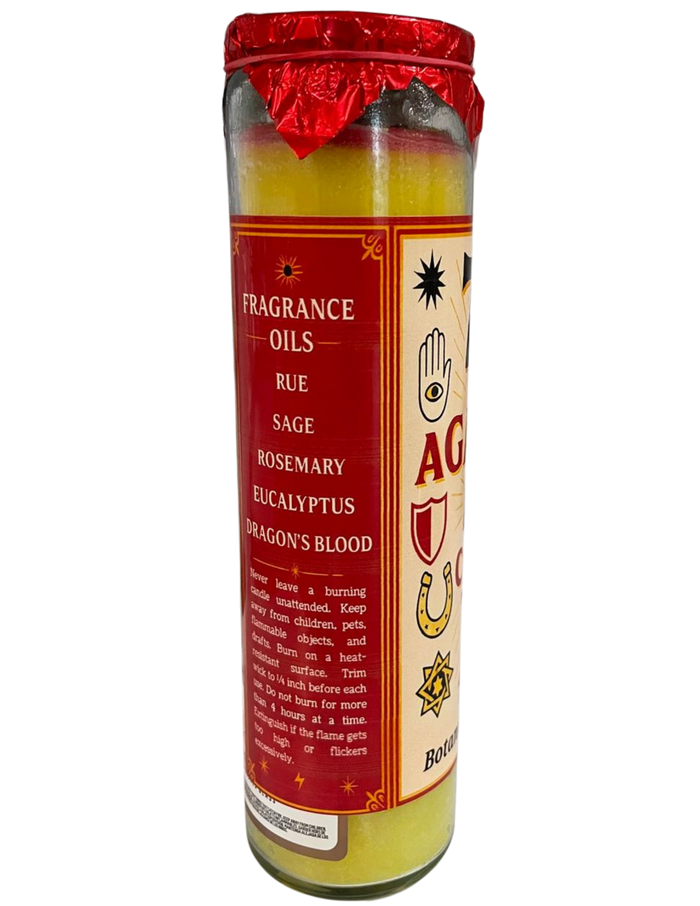 7x7 Against All ( Contra Todo ) Prepared Candle – Spiritual Defense & Energetic Clearing