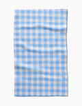 Angelic Sky Gingham Tea Towel
