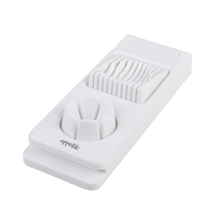Appetito 2-In-1 Egg Cutter & Slicer - White