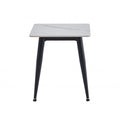 Bentley Side Table - White/Black