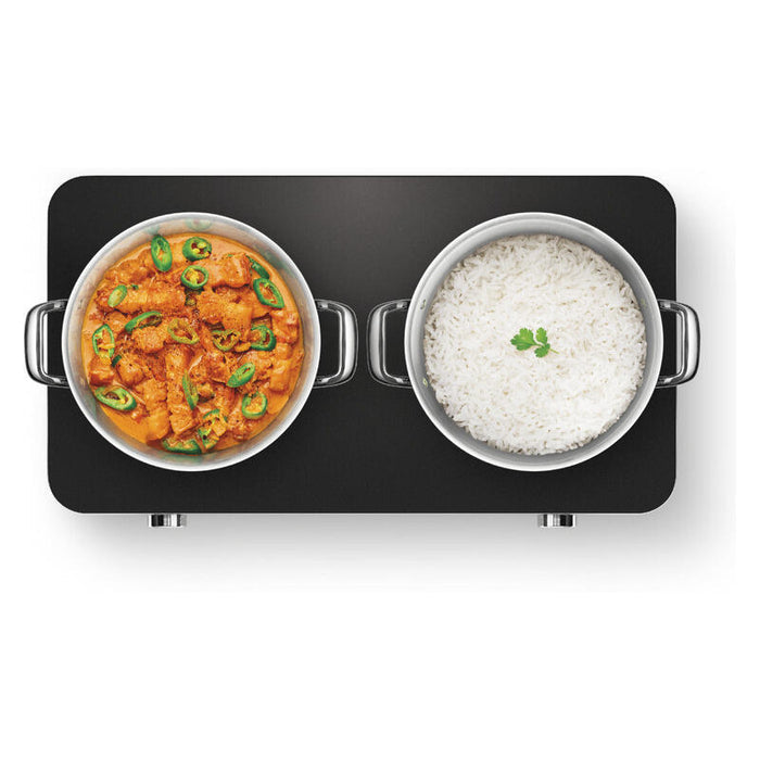 Breville the Quick Cook Dual Zone Induction Cooktop - Matte Black
