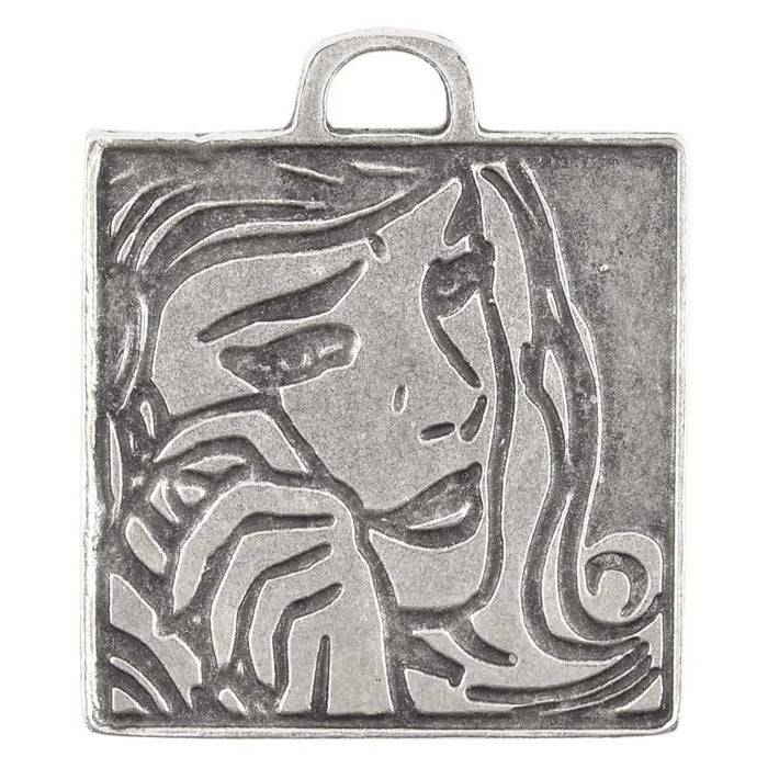 Casting-50mm Emotions-Antique Silver