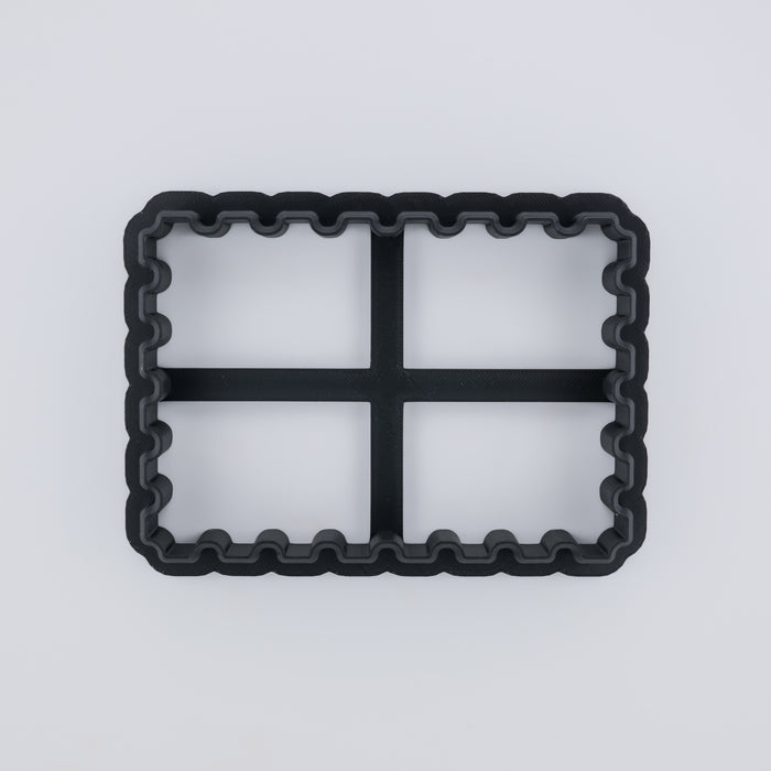 Clay Cutters - Stamp Edge Rectangle