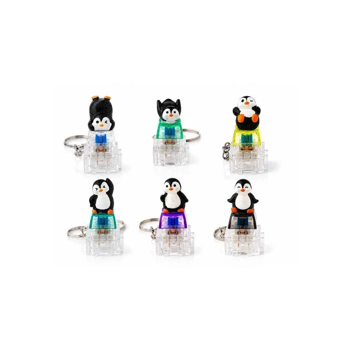 Clikcharms Fidget Keyboard Clicker Keychain