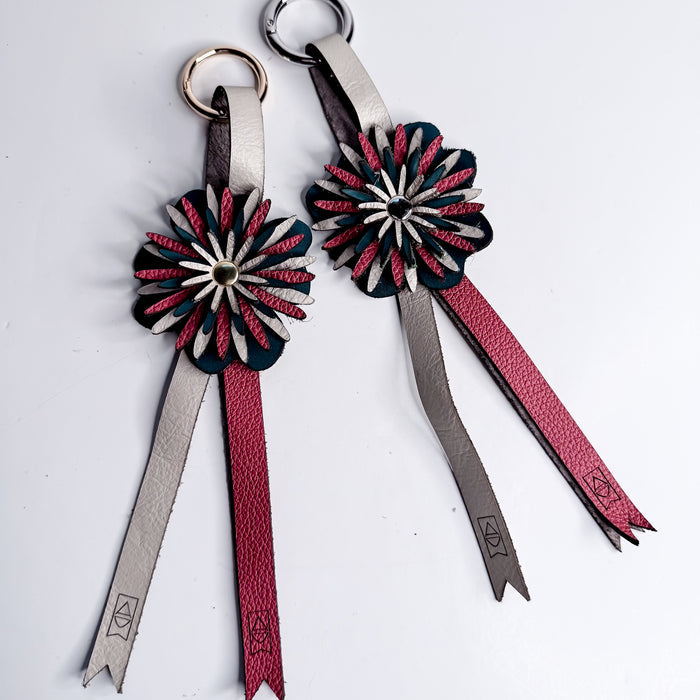 Coastal Collection | Keychain | Flower Floof Bag Charm