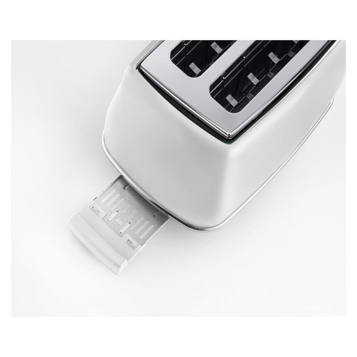 DeLonghi Icona Capitals 2 Slice Toaster - Helsinki White
