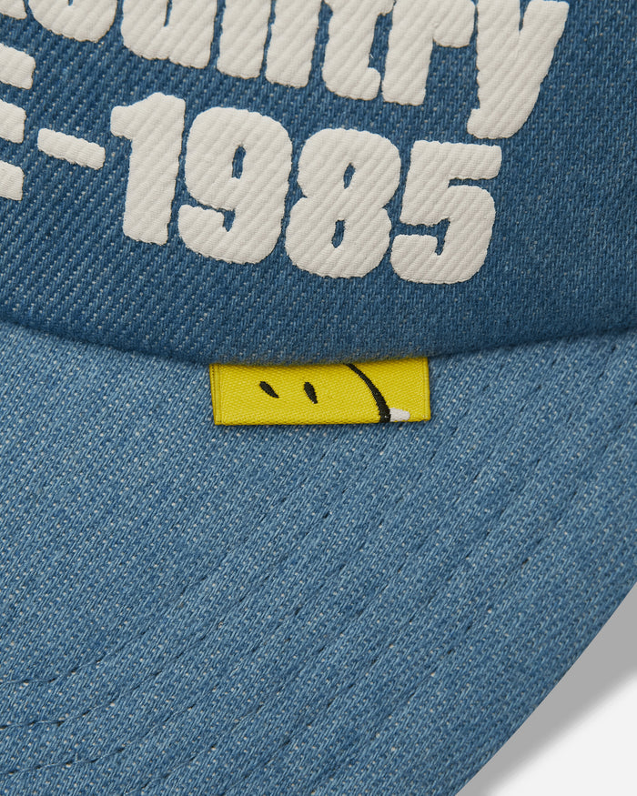KAPITAL Denim Repair Service Denim Track Cap Neon Yellow Hats Caps K2603XH502 NEONYEL