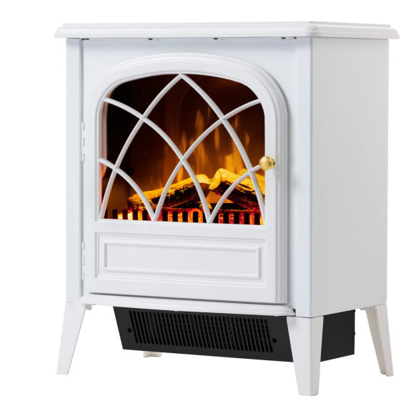Dimplex Ritz Optiflame Portable Electric Fire - White