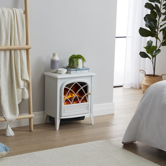 Dimplex Ritz Optiflame Portable Electric Fire - White