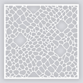 Dragon Scales Full Clay Stencil