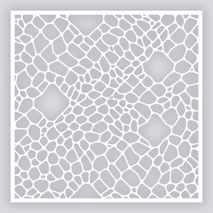 Dragon Scales Full Clay Stencil