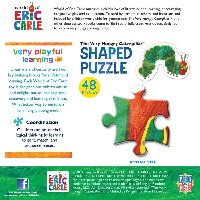 Eric Carle The Very Hungry Caterpillar Shaped Puzzle