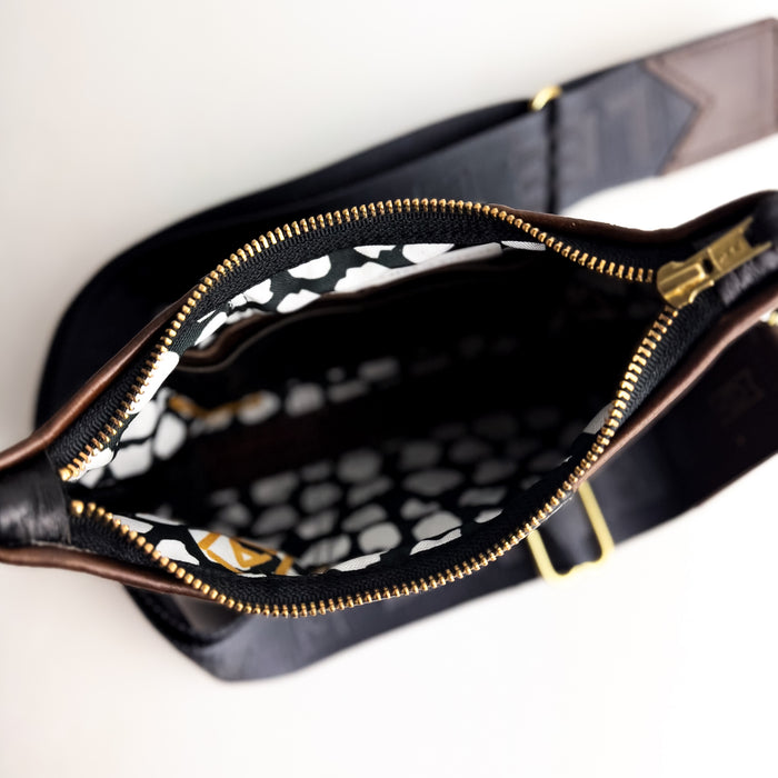 Everyday Collection | Penelope Crossbody | Rocky + Black
