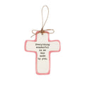 Family Sentiment Cross - Everything Wonderful