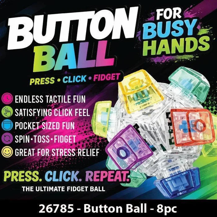 Fidget Button Ball