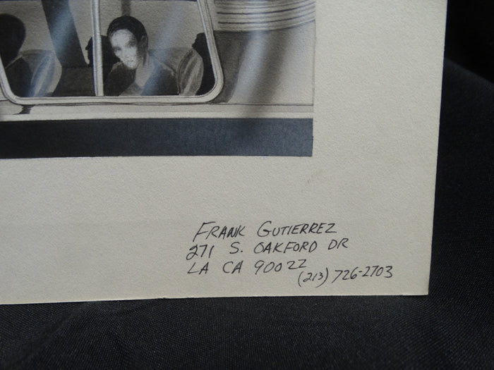 Frank Gutierrez: Faceless on the Bus