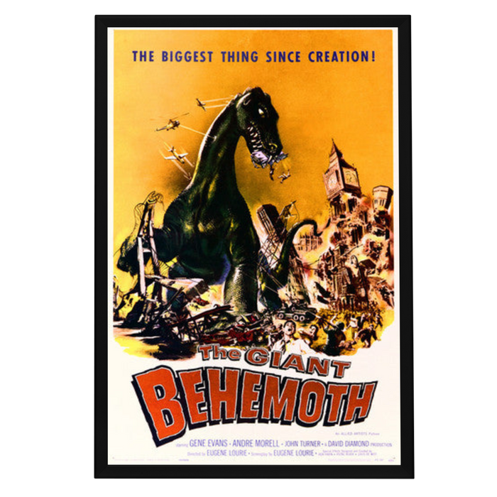 "Giant Behemoth" (1959) Framed Movie Poster