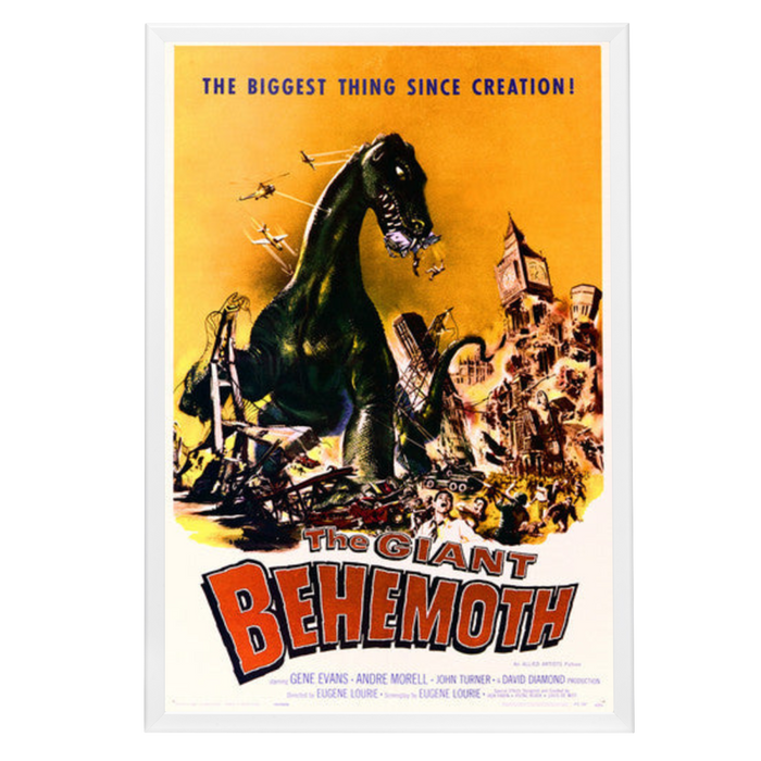 "Giant Behemoth" (1959) Framed Movie Poster