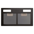Haier 60cm Insert Integrated Rangehood - Black (500 Series)