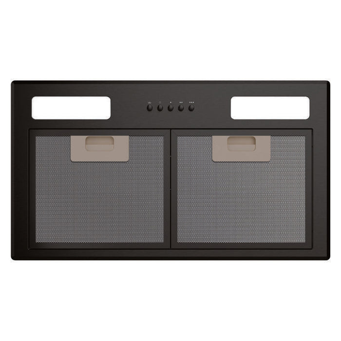 Haier 60cm Insert Integrated Rangehood - Black (500 Series)