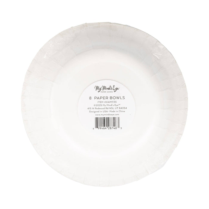 HAM1135 - Hamptons USA Paper Bowls (8 ct)