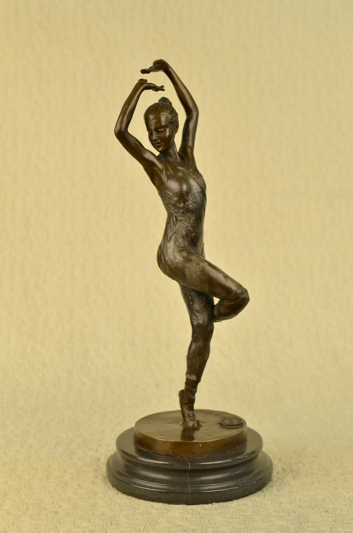 Handmade BRONZE STATUE SCULPTURE FIGURINE FIGURE-ORIGINAL DANCE BY ALDO VITALEH