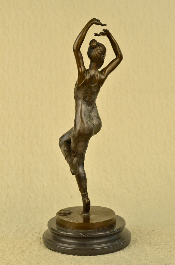 Handmade BRONZE STATUE SCULPTURE FIGURINE FIGURE-ORIGINAL DANCE BY ALDO VITALEH