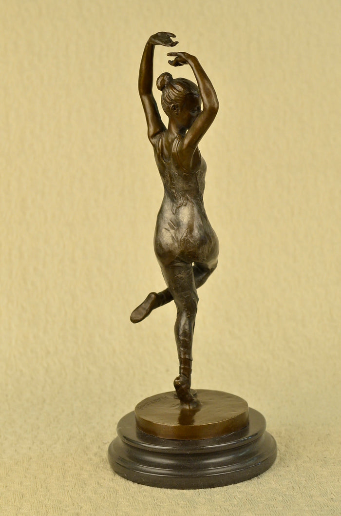 Handmade BRONZE STATUE SCULPTURE FIGURINE FIGURE-ORIGINAL DANCE BY ALDO VITALEH