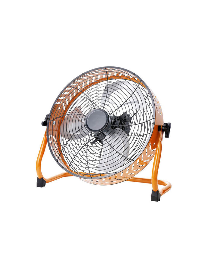 Heller 25cm Lithium Wired Floor Fan - Orange