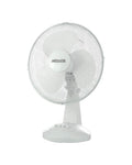 Heller 30cm Desk Fan - White
