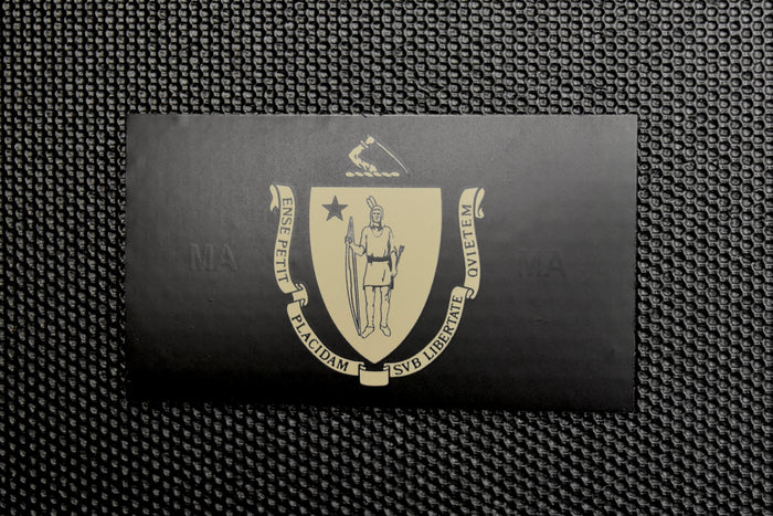 Infrared Massachusetts State Flag Patch