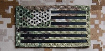 Infrared Multicam IR US Flag Patch