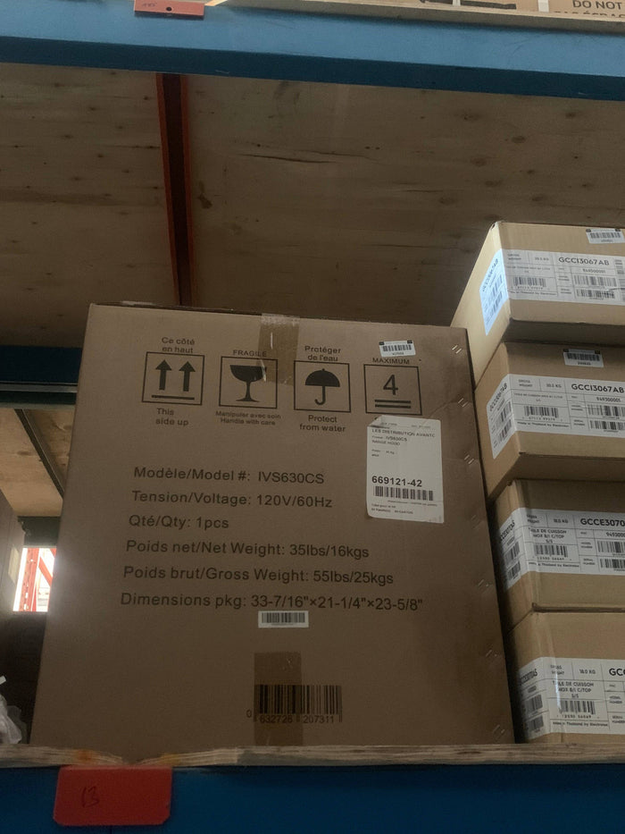 IVS630CS - VENTILATION - AVG - Range Hoods - Stainless Steel - Open Box - BonPrix Électroménagers
