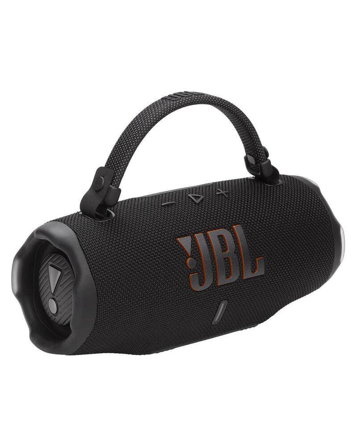 JBL Charge 6 Bluetooth Speaker and Detachable Handle Strap - Black