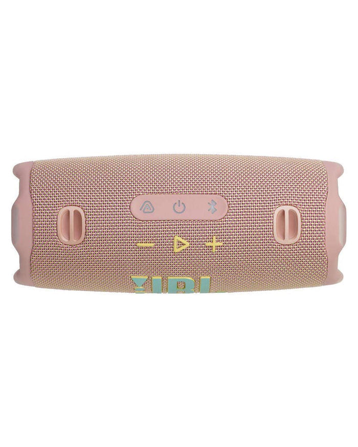 JBL Charge 6 Bluetooth Speaker and Detachable Handle Strap - Pink