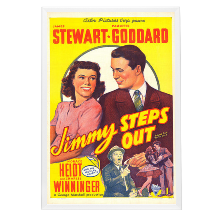 "Jimmy Steps Out" (1941) Framed Movie Poster