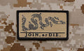 JOIN or DIE Patch - Tan