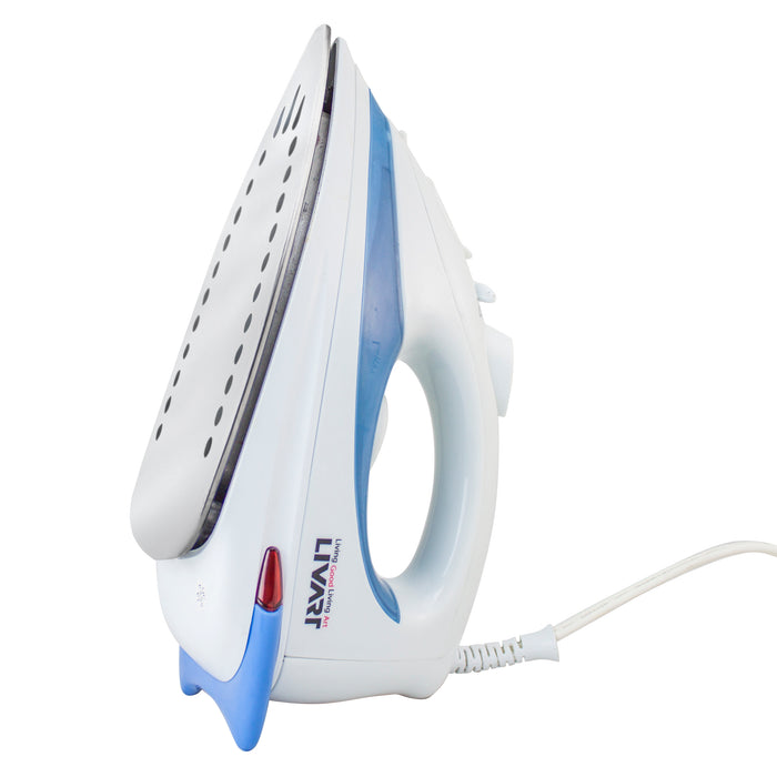 Livart LI-02 Steam Iron Deluxe, Blue, Free shipping (Excluding HI, AK)