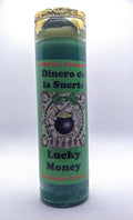 Lucky Money  ( Dinero de la Suerta )    Prepared Candle