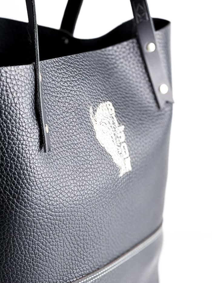 Made To Order | Bison Collection | Market Tote | Black