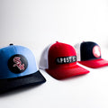 Made To Order | Post Six Game Day | Trucker Hat | Circle Six | Baby Blue + Navy